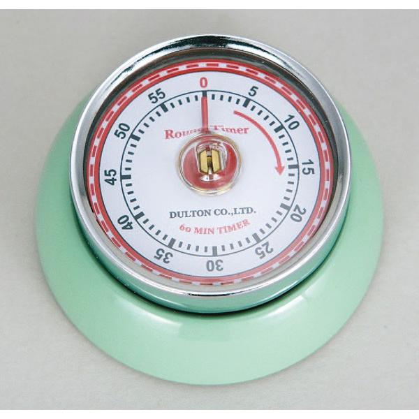 KITCHEN TIMER W/MAGNET MG キッチンタイマー　ウィズマグネット　ミントグリー...