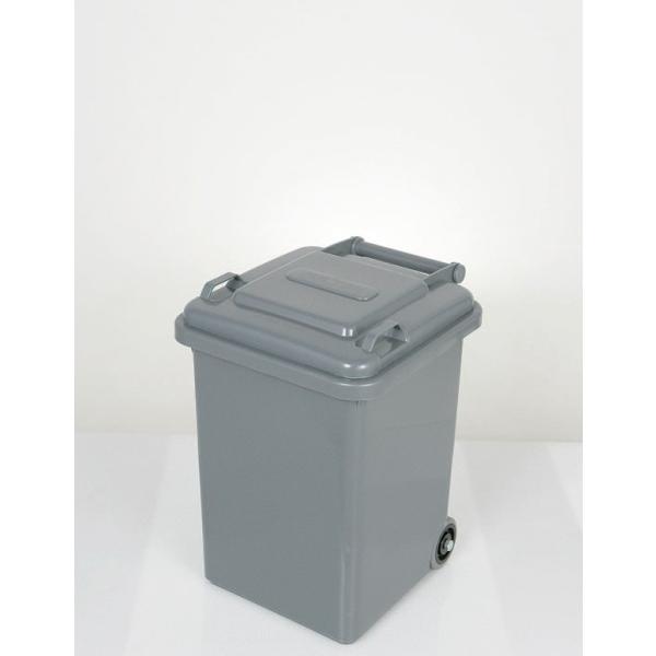 PLASTIC TRASH CAN 18L  GRAY プラスチック トラッシュ カン 18L グレ...