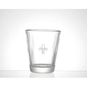 GLASS CUP ”FLEUR DE LIS” グラス カップ“フルール デ リス” ダルトン S315-21 (S：0240)｜honyaclub