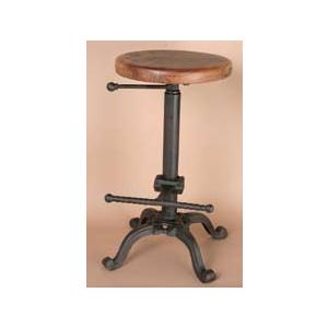 IRON STOOL ANTIQUE BLACK アイアンスツール　アンティークブラック ダルトン ...