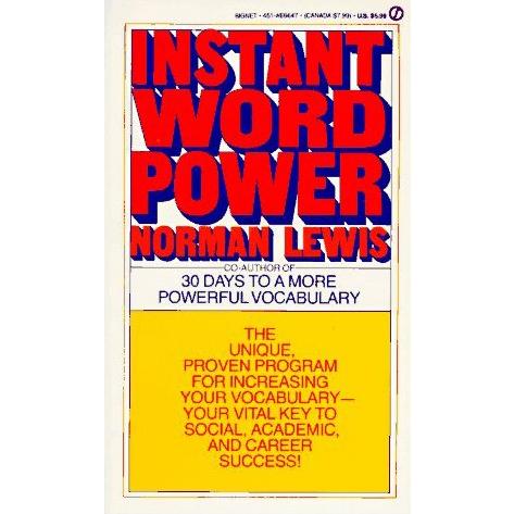 INSTANT WORD POWER(A)  海外文学全般　洋書 (S:0010)