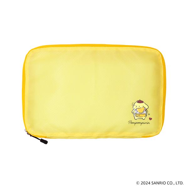 サンリオ衣類圧縮バッグＭ　ポムポムプリン (S:0040)
