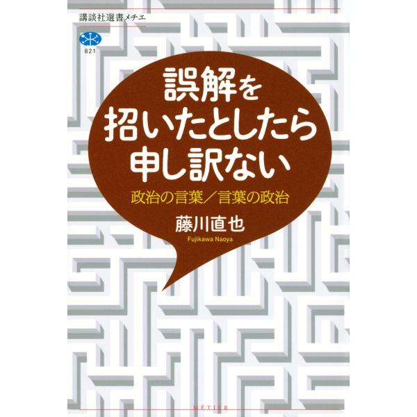 翌日発送・誤解を招いたとしたら申し訳ない　政治の言葉／言葉の政治/藤川直也