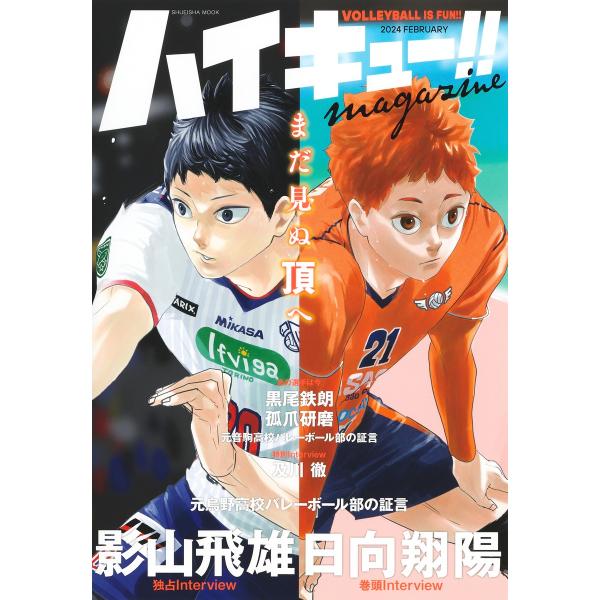 ハイキュー！！　ｍａｇａｚｉｎｅ ２０２４　ＦＥＢＲＵＡＲＹ/古舘春一