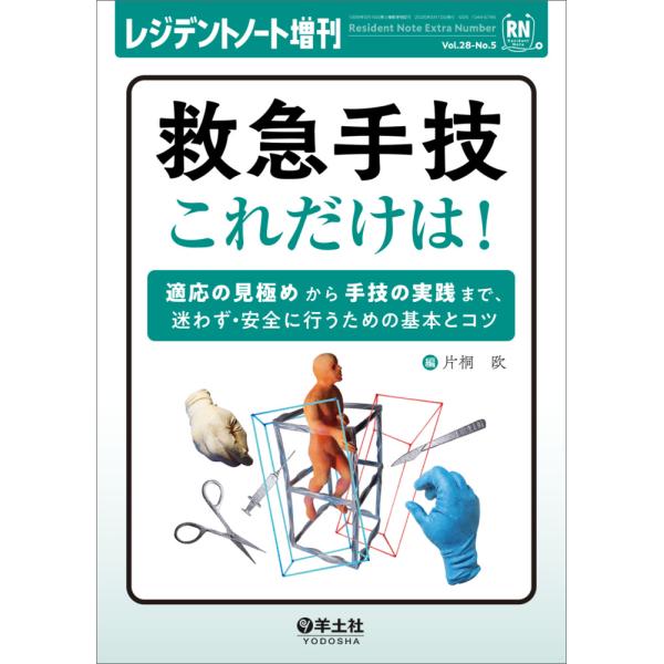 救急手技　これだけは！/片桐欧