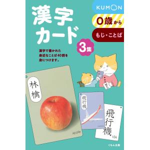 くもん出版 漢字カード 1集 フラッシュカード 幼児向け [01] 〔合計
