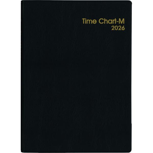 翌日発送・１３６　タイムチャート・Ｍ（黒）