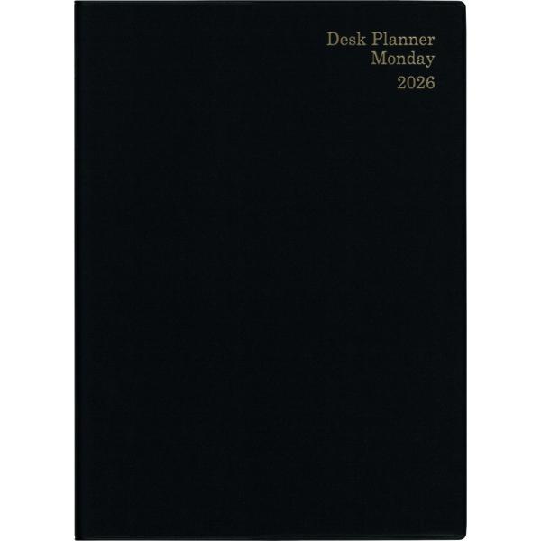翌日発送・２４７　デスクプランナー・マンデー・Ｂ５（ブラック）