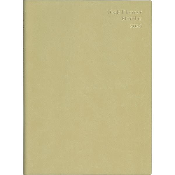 翌日発送・５０３　デスクプランナー・マンデー・Ｂ５（ゴールド）