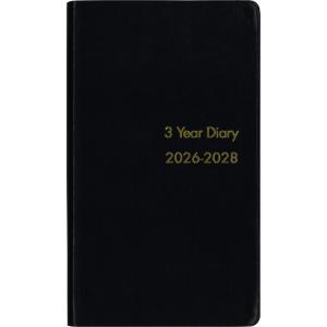 翌日発送・０６８　３年連用手帳〈皮装〉