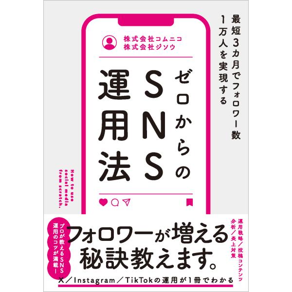 翌日発送・最短３カ月でフォロワー数１万人を実現する　ゼロからのＳＮＳ運用法/コムニコ