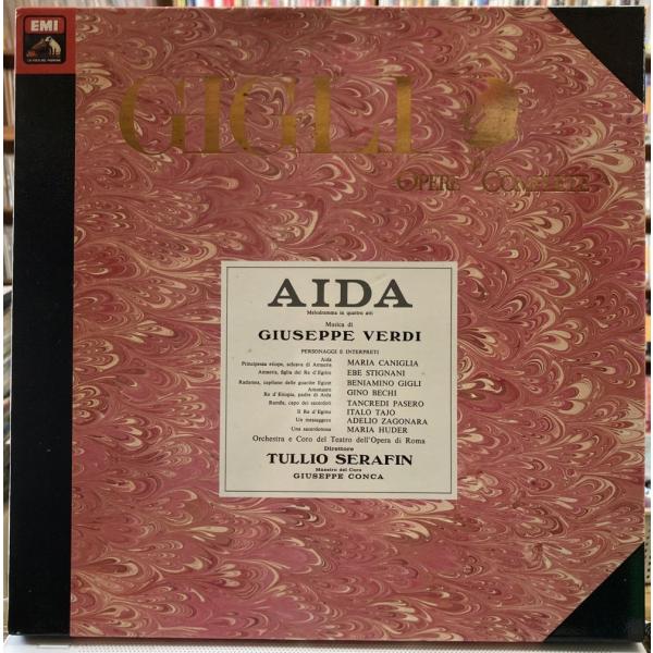 VERDI AIDA ヴェルディ「アイーダ」 Maria Caniglia 【中古LPレコード】 イ...