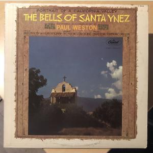 PAUL WESTON／THE BELLS OF SANTA YNEZ 【中古LPレコード】 ポール・ウェストン US盤 T1849 ムード｜honyarado390