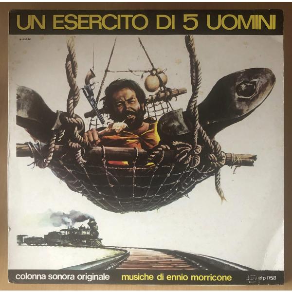 五人の軍隊 UN ESERCITO DI 5 UOMIMI 【中古LPレコード】 Ennio Mor...