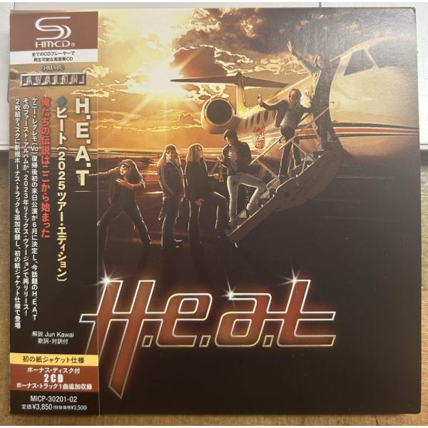 H.E.A.T／ヒート (2025ツアー・エディション) 【中古SHM-CD】 紙ジャケット サンプ...
