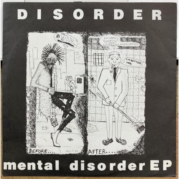 Disorder／Mental Disorder EP 【中古シングル・レコード】7インチ フランス...