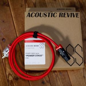 ACOUSTIC REVIVE / POWER STAGE 2.0m / SS-CP-3PRD-20 / 電源ケーブル / アコースティックリバイブ / アコリバ / 渋谷店在庫品