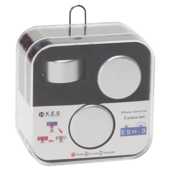K.E.S / ESH-3 / SIL（シルバー） / エフェクタースイッチハット / 3個入り /...