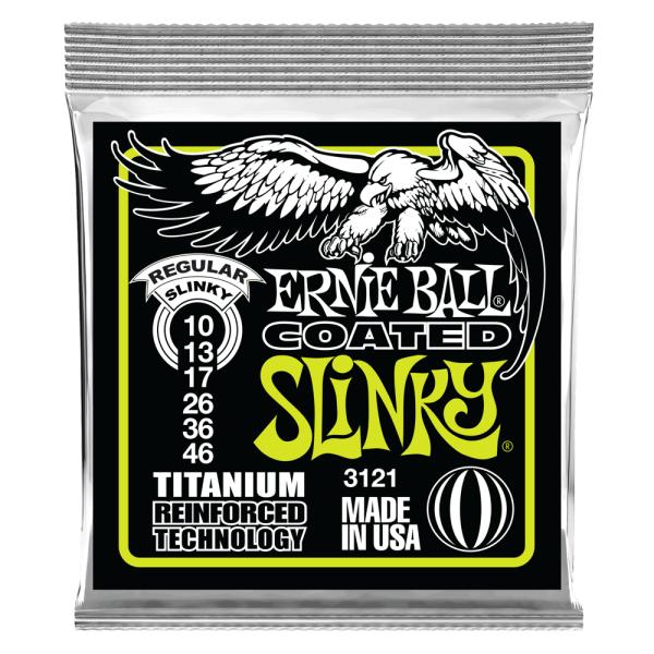 ERNIE BALL / REGULAR SLINKY / COATED TITANIUM RPS ...