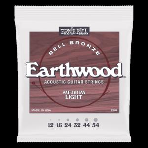 ERNIE BALL / Earthwood / Bell Bronze / Acoustic Guitar Strings / ジョン メイヤー / John Mayer / 12-54 Medium Light / サイドパーク店在庫品