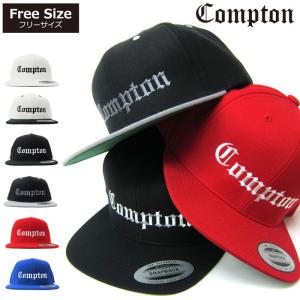 COMPTON コンプトン キャップ スナップバック 帽子 メンズ レディース プレゼント