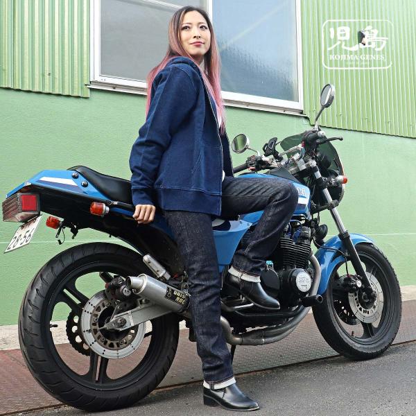 13oz ストレッチ スリムデニム 【 児島ジーンズ 】 ボトムス アウトドア キャンプ ソロキャン...