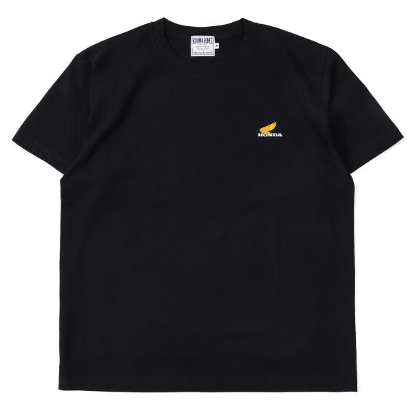 児島ジーンズ 公式通販  HONDA コラボ ワンポイントロゴ Tシャツ kojimagenes R...
