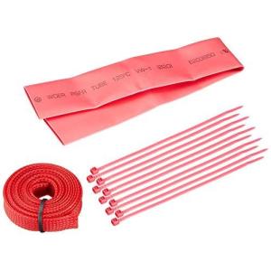 Bitspower UVリアクティブ ケーブルスリーブキット BP-UVCSK-RD