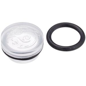 Bitspower G3/8インチ用 ストップフィッティング クリスタル