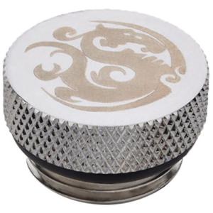 Bitspower G3/8インチ用 ストップフィッティング シャイニングシルバーシルバー