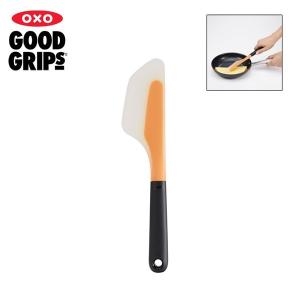 オクソー ＯＸＯ　オムレツターナー ミニ　２０ｃｍ以下のフライパンにちょうどいいミニサイズのオムレツターナー♪