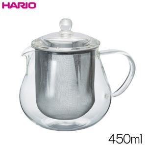 ハリオ 　リーフティーポット・クリア  実用容量450ml　耐熱ガラス　ＨＡＲＩＯ｜hoonstore