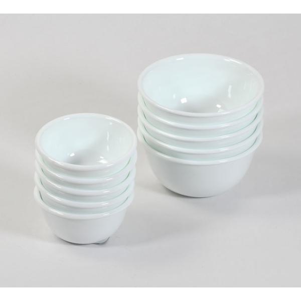コレール 　CORELLE　ホワイトお買い得10個セット 　小鉢（9.5cm）ｘ５個、多様ボウル（1...