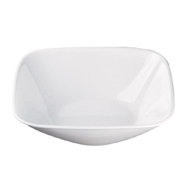 コレール ＣＯＲＥＬＬＥ　ウインターフロストホワイト スクエア大ボウル パール金属　J2348-N ...