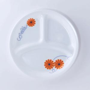 コレール　CORELLE　ランチ皿小　21.5cm　オレンジマーガレット　強化ガラス 　J385-ORM　電子レンジOK　食洗機対応　軽くて薄い　2023年新製品｜hoonstore