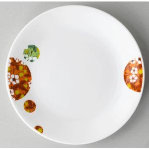 コレール　CORELLE　ボンボンフレール 　中皿　21.5cm 　J108-BBFL　 CP-9173　耐熱強化ガラス｜hoonstore