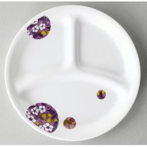 コレール　CORELLE　ボンボンフレール  ランチ皿（小）　21.5cm  J385-BBFL　 CP-9176　耐熱強化ガラス｜hoonstore