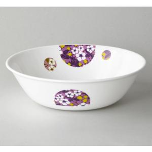 コレール　CORELLE　ボンボンフレール 　大ボウル　21.5cm 　J432-BBFL　 CP-9182　耐熱強化ガラスの商品画像