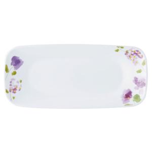 コレール ＣＯＲＥＬＬＥ　バイオレットミスト スクエア長皿 パール金属　J2210-VM  CP-9418｜hoonstore