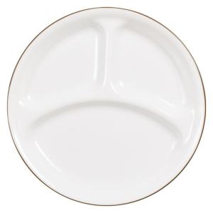 コレール CORELLE タフホワイト ネイチャー ランチ皿 大 パール金属 J310-CRB CP-9440