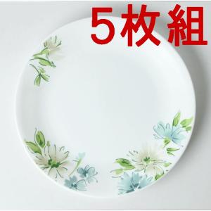 コレール CORELLE   フェアリーフローラ 中皿5枚組 パール金属 J108-FFA-5   CP-9475-5