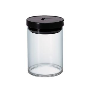 ハリオ 　ＨＡＲＩＯ　珈琲キャニスター Ｍ　ブラック　　満水容量８００ｍｌ　コーヒー粉２００ｇが入ります！　｜キッチン用品店 ホーオンストア