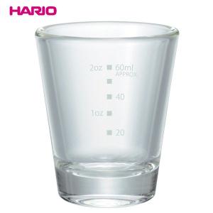 ハリオ　ショットグラス　満水容量８０ｍｌ　耐熱ガラス製なので熱湯ＯＫ！｜hoonstore