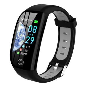 スマートウォッチ 万歩計 活動量計 歩数計 多機能 腕時計HDカラー大画面 IP68防水 明度調整 24時間自動計測 着信 電話/Twitter/WhatsApp/Line通知 GPS運動記録