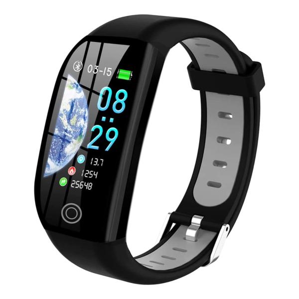 スマートウォッチ 万歩計 活動量計 歩数計 多機能 腕時計HDカラー大画面 IP68防水 明度調整 ...