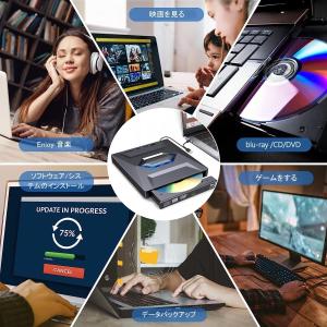 ブルーレイドライブ 外付け BD/CD/DVD...の詳細画像5