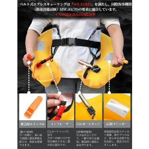 【レビュー特典】救命胴衣 ライフジャケット 腰...の詳細画像3