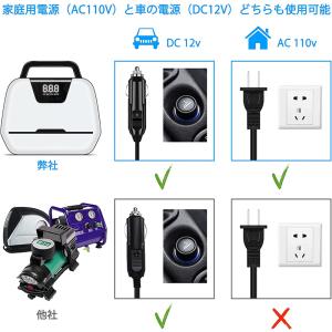RUMAY 電動空気入れ 電動エアーポンプ 自...の詳細画像1