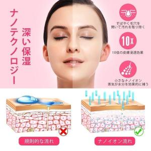 携帯式ミスト美顔器 肌測定 ナノ噴霧式補水 美...の詳細画像2