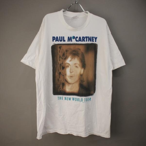 ポールマッカートニー　　1993年 new world tour 　Tシャツ  USA製 古着 PA...